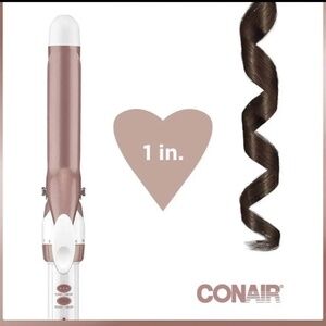 Brand new Conair CD701GNC Double Ceramic 1" Curling Iron